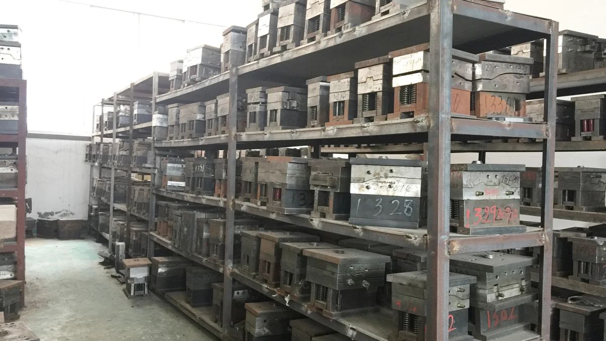 Factory tooling and production storage for full-custom sunglasses development