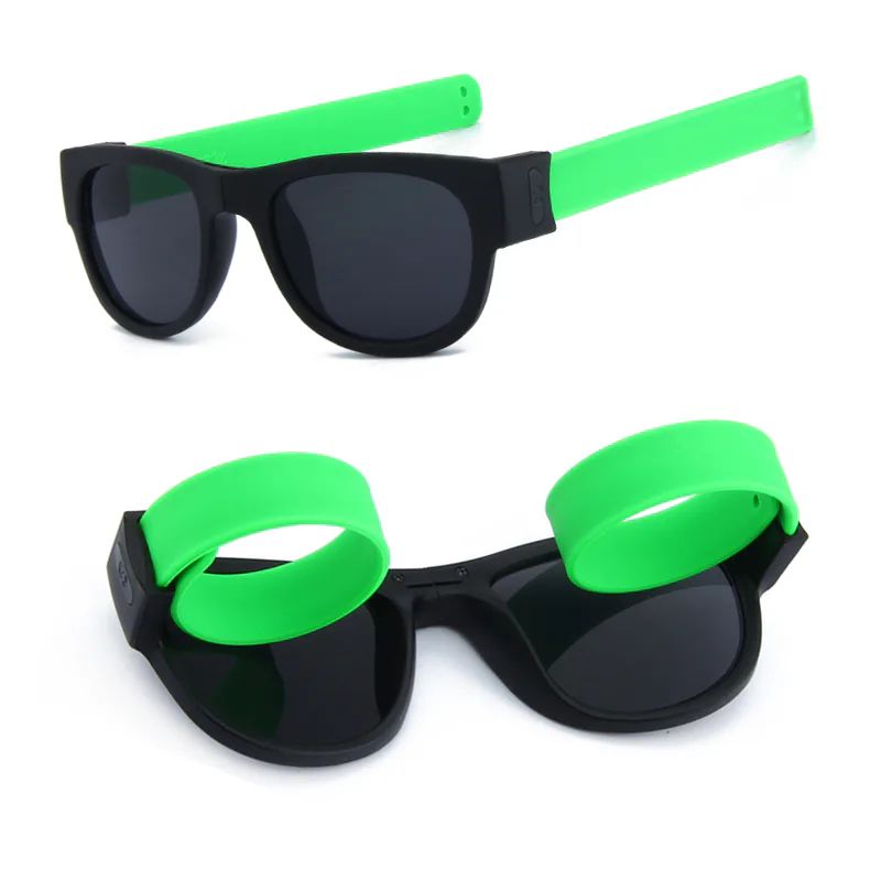 DM-512 slap sunglasses with flexible wrist-wrap arms