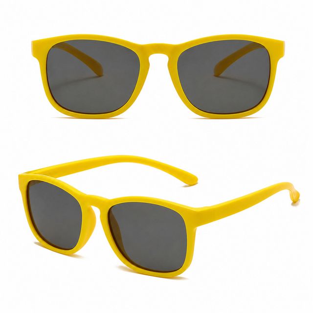 Rounded-Square TPEE Polarized Sunglasses for Kids DMKIDS-S5008
