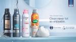Dove, Lynx and Radox shower products