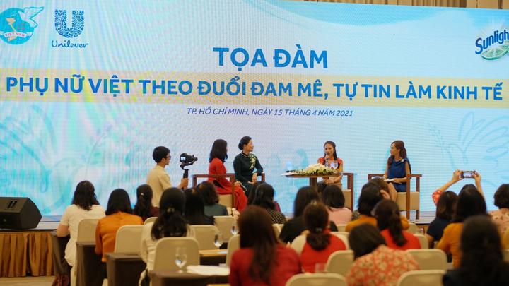 Chương trình Phụ nữ Việt tự tin làm kinh tế từ Unilever và Sunlight 