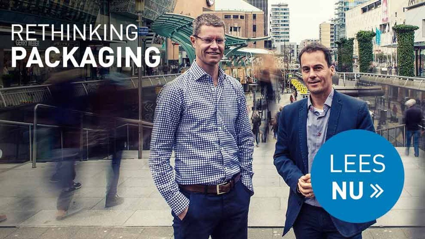 olf van Sprang en Xavier Lauteslager vertellen over het innovatieproces achter de continue verduurzaming van verpakkingen