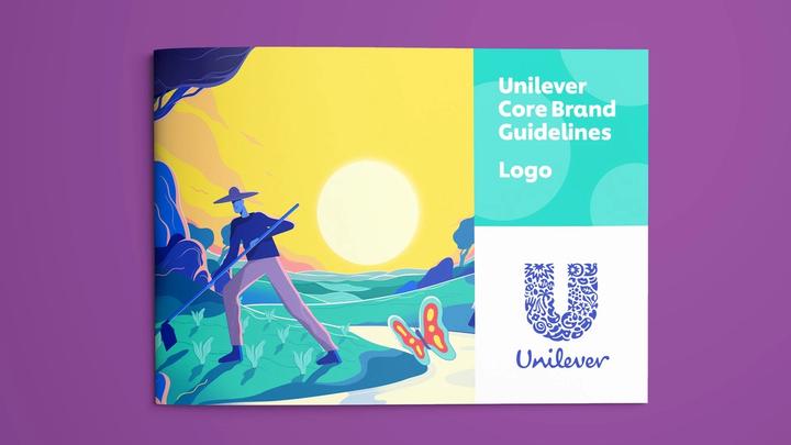 Unilever Core Brand Guidelines - Logo front page
