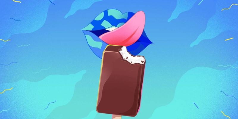 Ice cream illustration