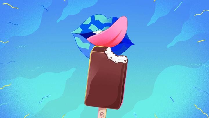 Ice cream illustration