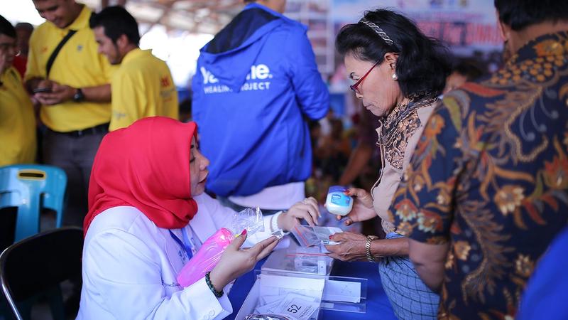 Unilever Indonesia Vaseline Healing Project Sinabung Bagi Obat