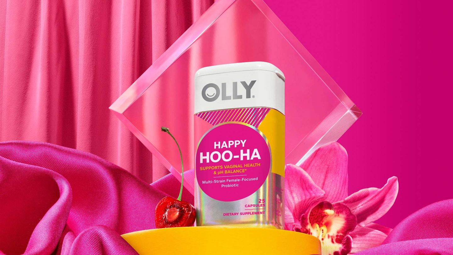 Olly's Happy Hoo-Ha product display
