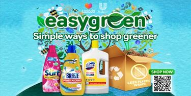 Unilever easy green products available on Lazada