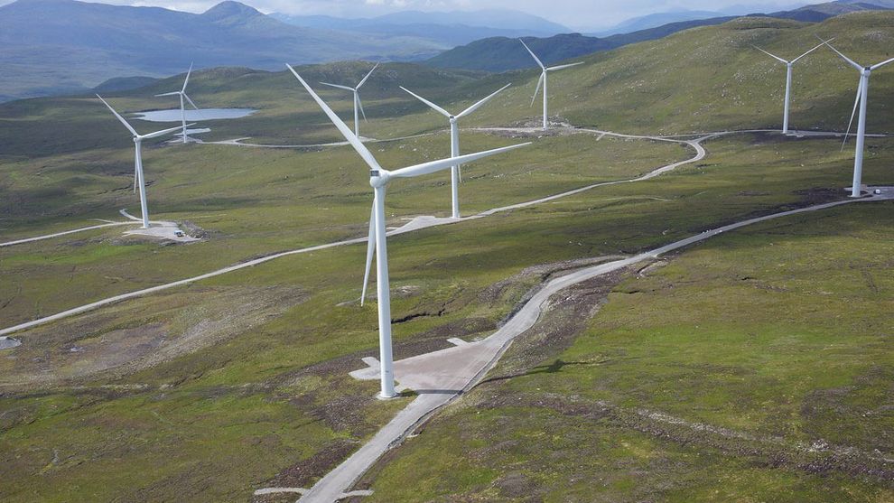 A wind farm