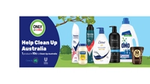 Unilever products including Rexona, Hellmann's, Dove, Tresemme, Omo and Magnum