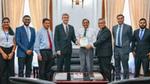 Unilever and UNDP Delivering PPP Policy Paper to President's Secretary