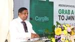 Asoka Pieris, Managing Director – Cargills Food Company, delivering his speech