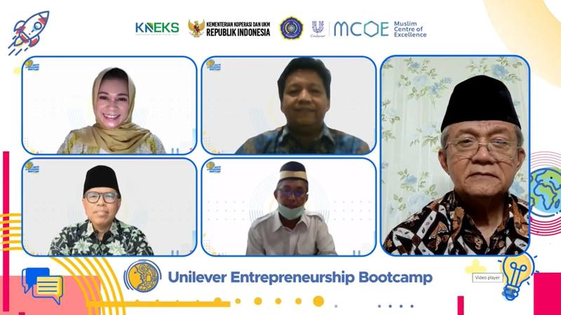 Sesi pembukaan program Unilever Enterpreneurship Bootcamp #MudaMaslahat