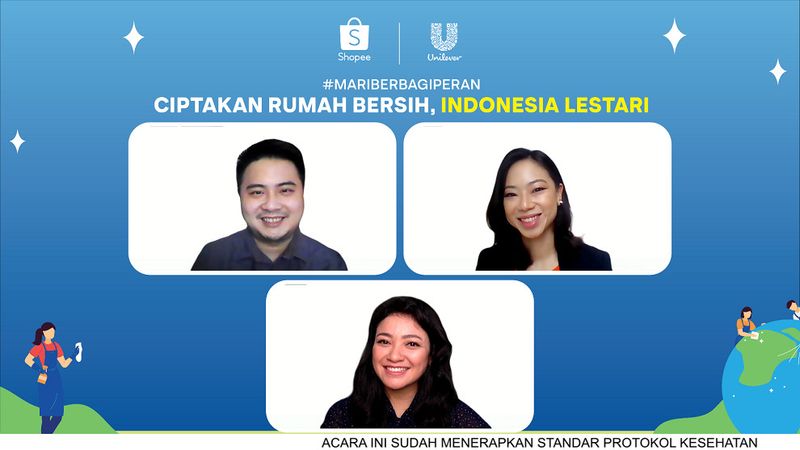 Virtual Press Conference Ciptakan Rumah Bersih Indonesia Lestari