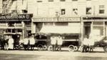 A sepia image of the first Hellmann’s deli in NYC