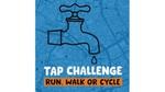 Dripping tap with the text "tap challange"