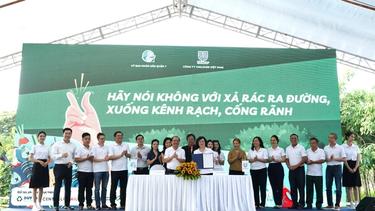 Unilever Việt Nam và UBND Quận 7 ký kết hợp tác “Phân loại, thu gom và tái chế rác thải nhựa theo mô hình Kinh tế Tuần hoàn”