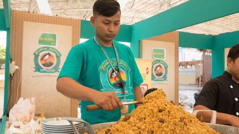 Unilever Indonesia Festival Jajanan Bango Makassar Nasi Goreng