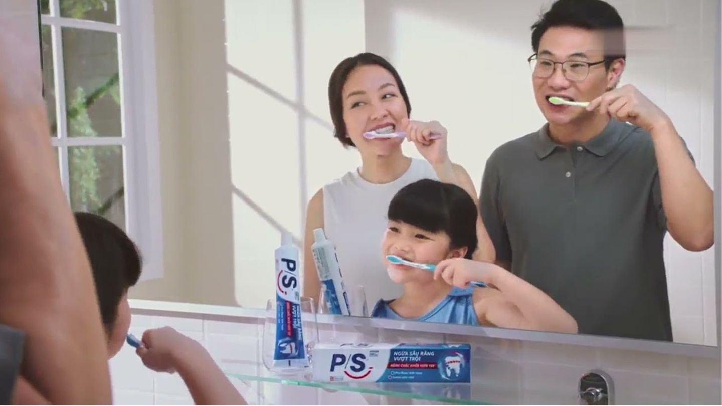 Nhãn hàng PS chăm sóc răng miệng người Việt