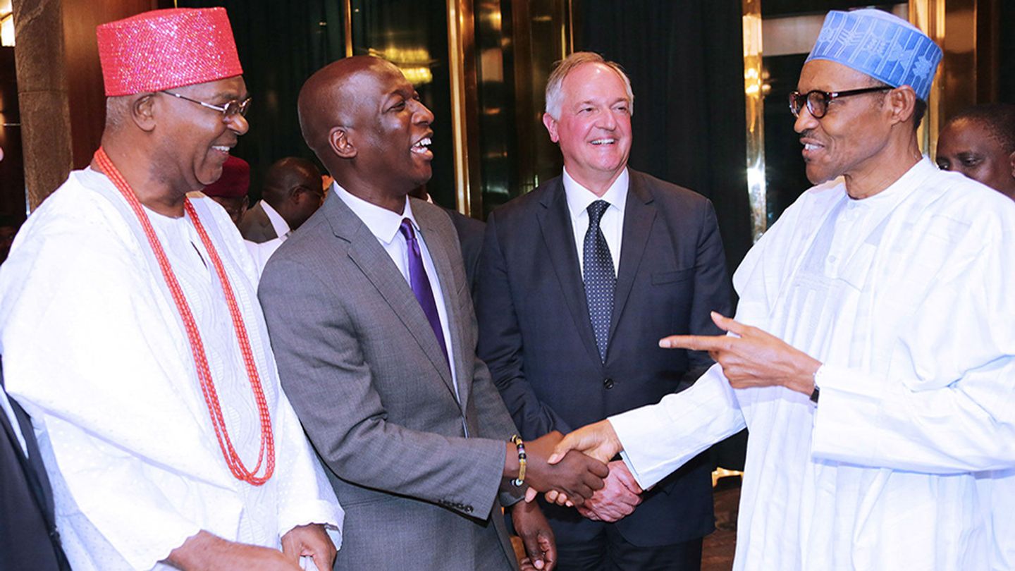 Unilever Global CEO Paul Polman visits Nigeria