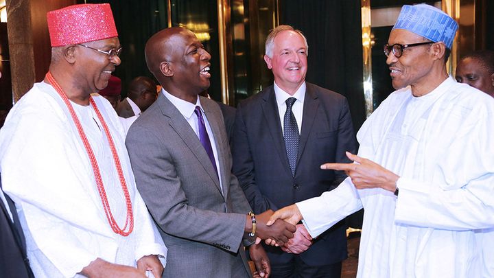 Unilever Global CEO Paul Polman visits Nigeria