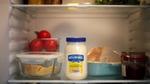 Hellmann's mayonnaise in a fridge