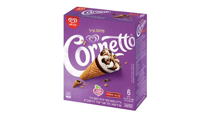Israel cornetto box