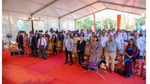 The dignitaries present at the groundbreaking ceremony of the new Malted Beverage Plant of Unilever Sri Lanka
