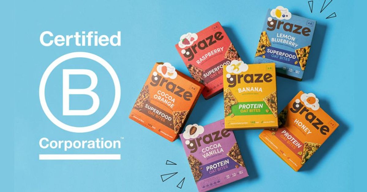 corporate + brands | graze and gorge Images High... Graze becomes B Corp brand for commitment to healthier snacks and ...