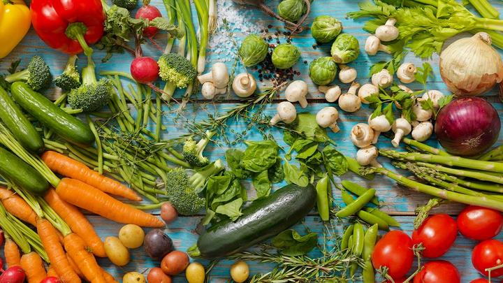 Selection of vegetables