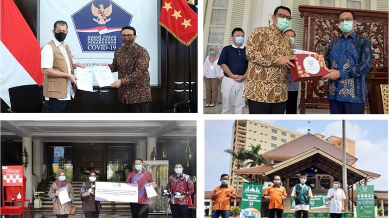 Bantuan Unilever Indonesia selama pandemi Covid 19