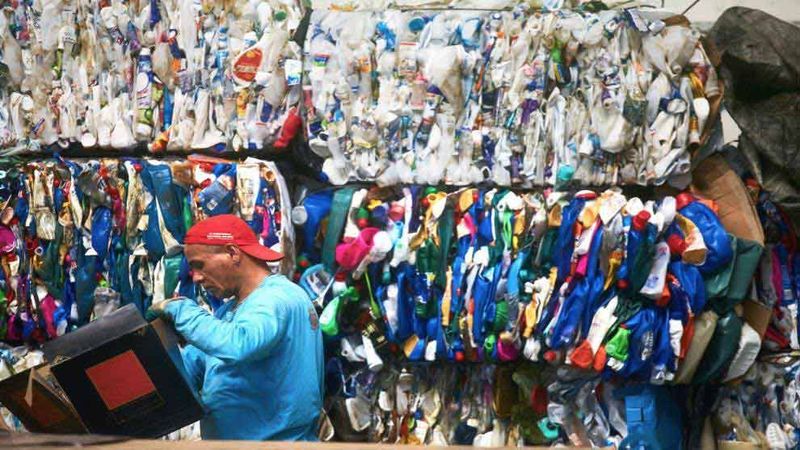 Global recyling in Brasil