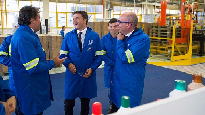 Visita Presidente del Consiglio Matteo Renzi presso stabilimento Pozzilli-26-07-2016 - Foto: Tiberio Barchielli da www.governo.it