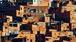 A photograph of the favelas in São Paulo.