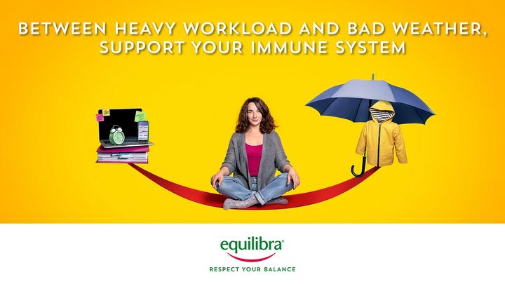Between heavy workload and bad weather, support your immune system