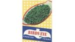 An advert for Birds Eye frozen peas