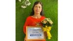Chị Bùi Thị Hà là phụ nữ tiêu biểu của Phụ nữ Việt tự tin làm kinh tế do Unilever và Sunlight thực hiện