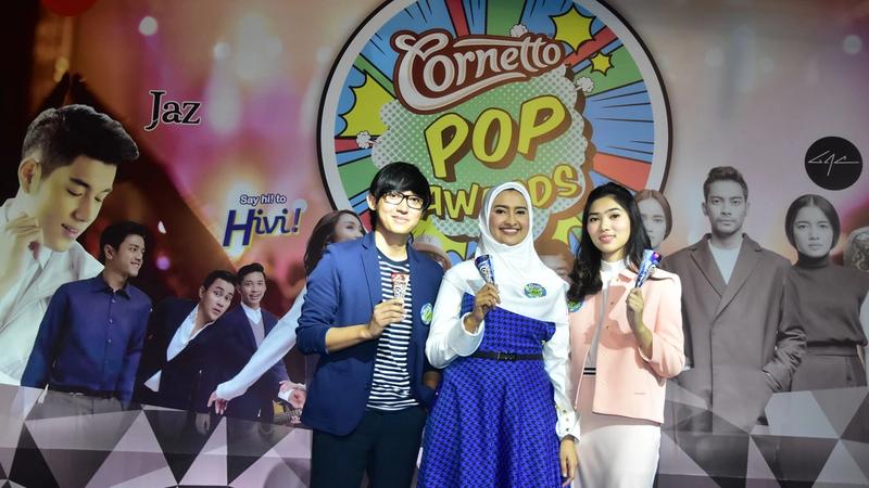 Unilever Indonesia - Cornetto Pop Awards Foto Bersama