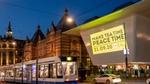 Lipton shone the message 'Make Tea Time Peace Time' onto the Stedelijk Museum in Amsterdam, Netherlands.