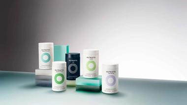 A photo of Nutrafol products from Unilever’s Health & Wellbeing Collective