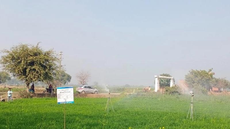 The image of water conservation around HUL factories 