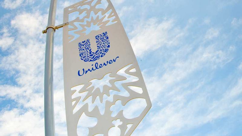 Unilever office sign
