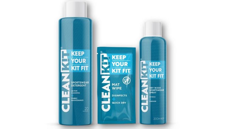 CleanKit products, white background