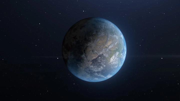 A view of planet earth from space