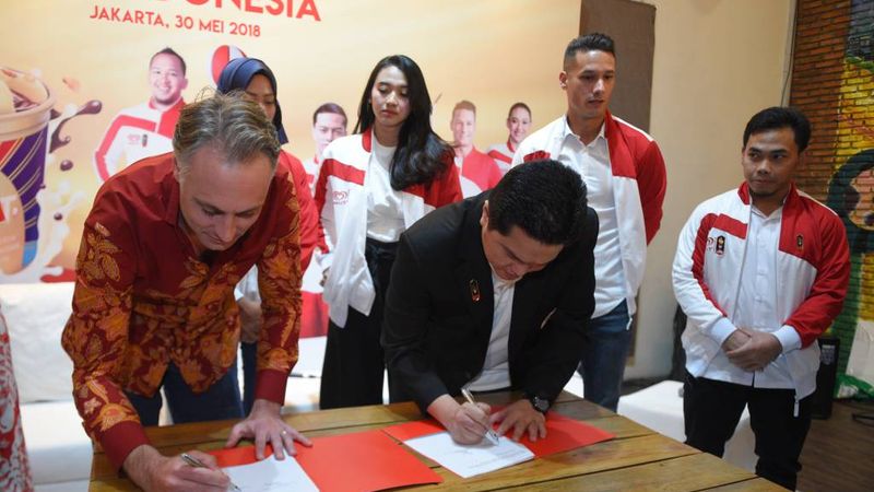 Unilever Indonesia Walls Gold Spirit MoU Signing