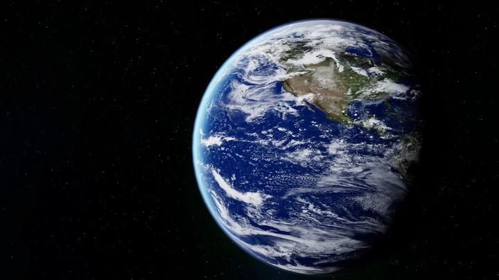 A view of Earth from space