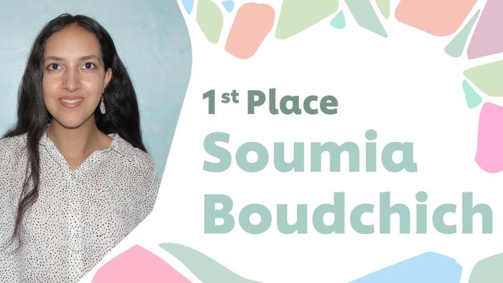 head shot of Soumia Boudchich 1st place winner