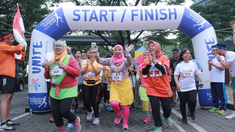 Unilever Indonesia Costume Run