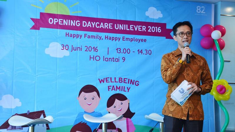 talking in opening daycare unilever 2016