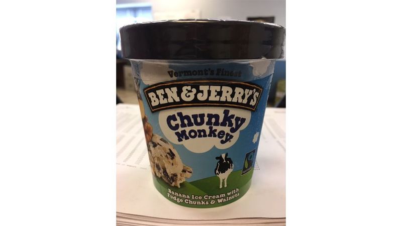 Ben & Jerry's Chunky Monkey Front